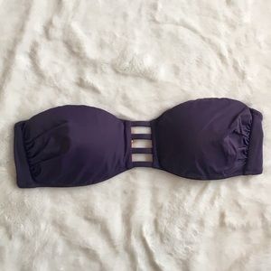 Victoria’s Secret Purple Strapless Bikini Top